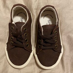 Kids Brown Sperry Topsider